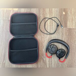 Portable Neck Fan with Case and Charger